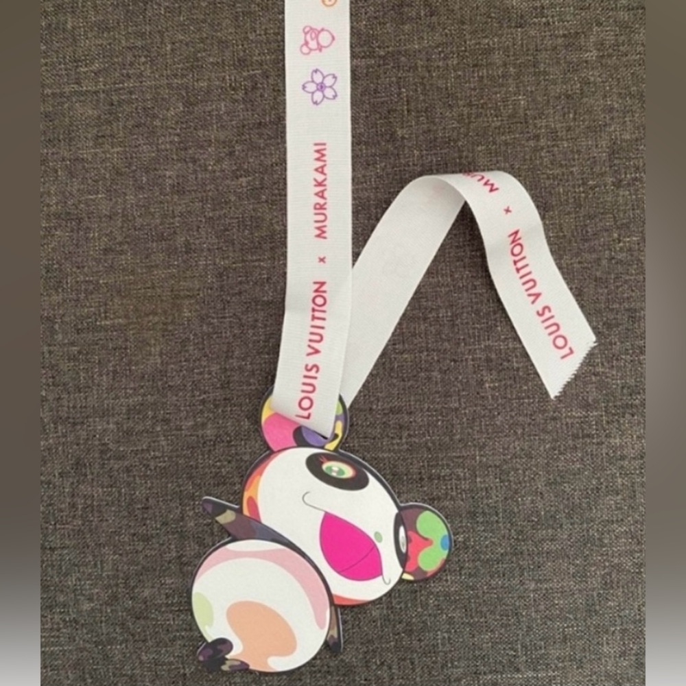 Louis Vuitton Murakami Multicolor Panda Tag